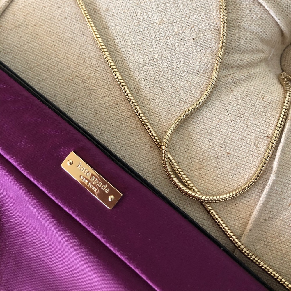 Gorgeous purple Kate Spade cross body